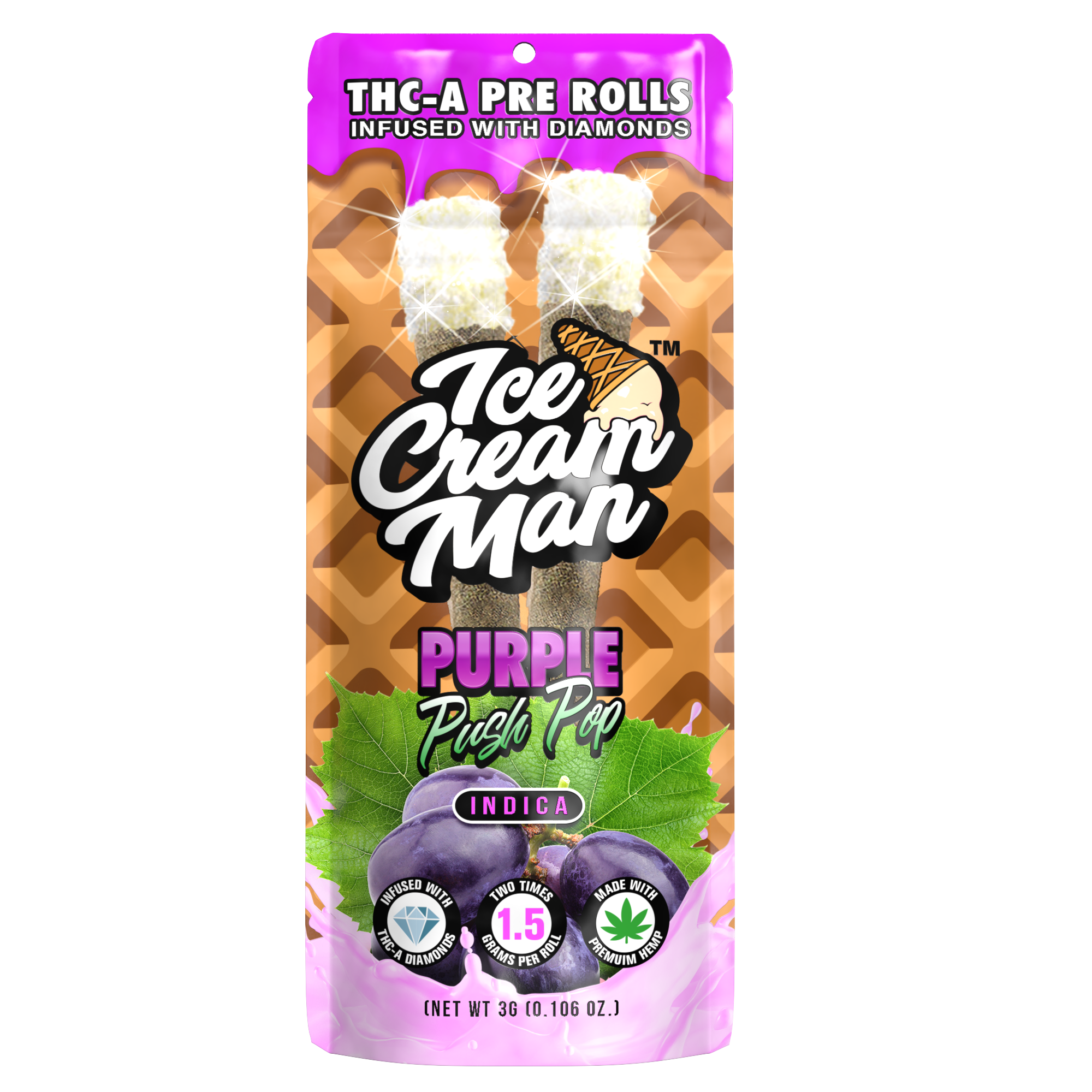 Purple Push Pop - Indica