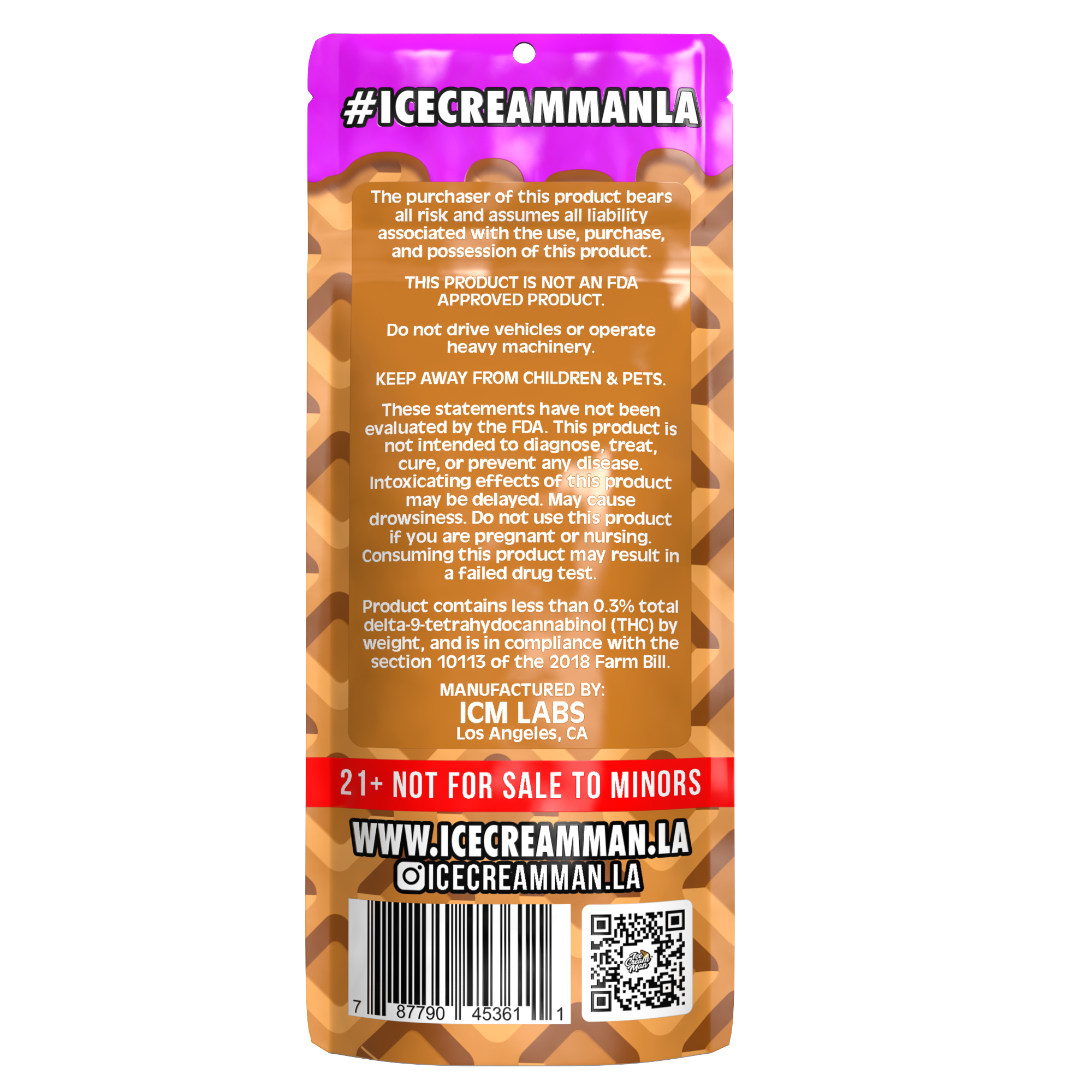 Purple Push Pop - Indica